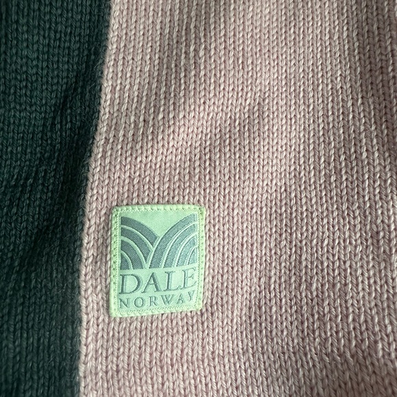 Dale Norway Pink and Dark Grey Knit Ski Sweater FULLY LINED - Picture 2 of 13
